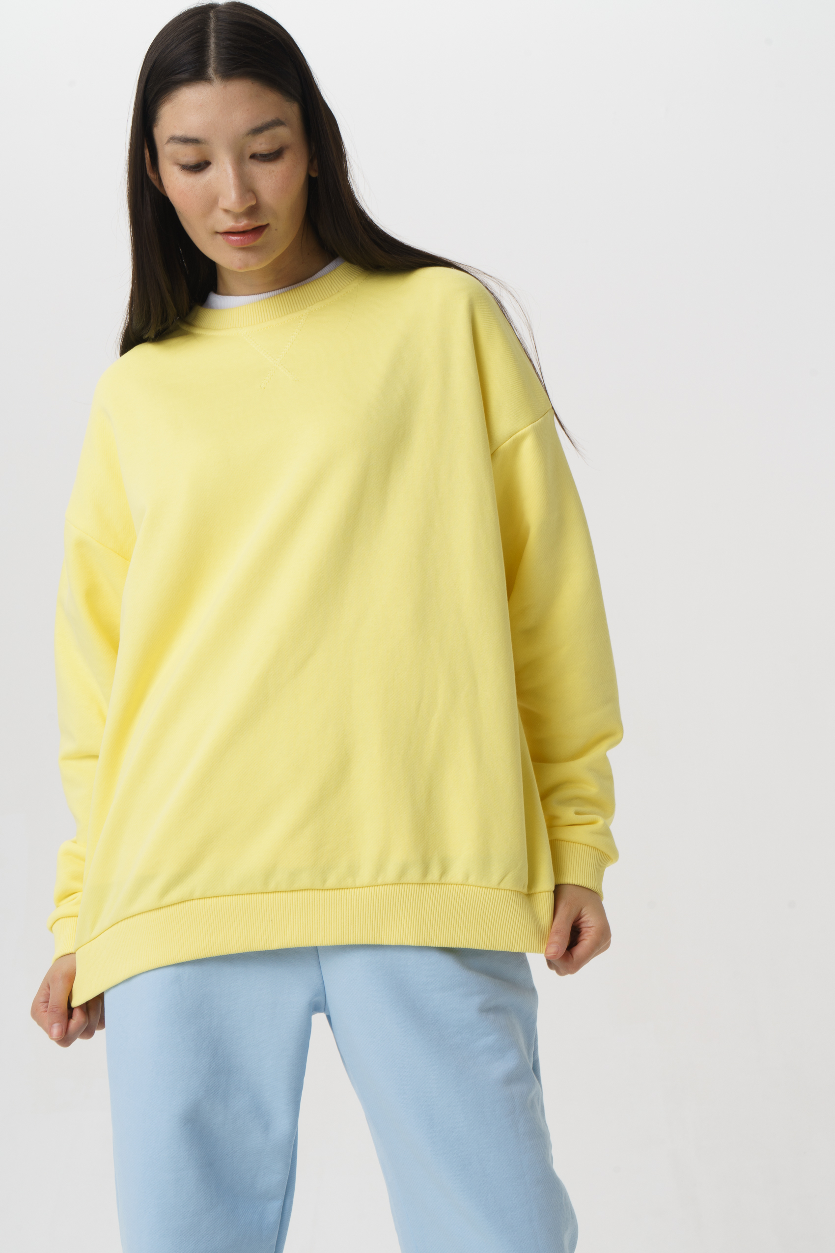 

Свитшот женский Ennergiia SS22-WG08 желтый 42 RU, SS22-WG08