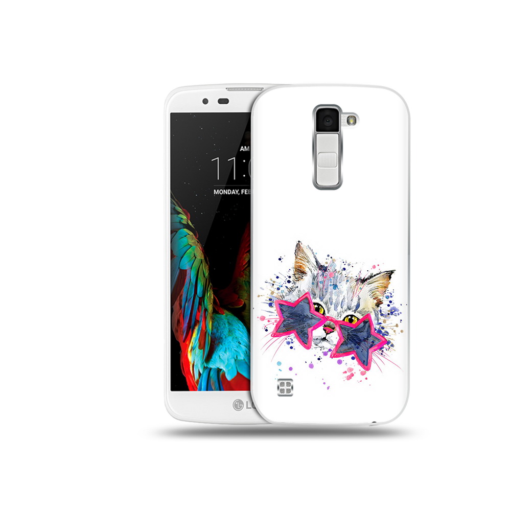 

Чехол MyPads Tocco для LG K10 звездные очки (PT30014.80.353), Прозрачный, Tocco