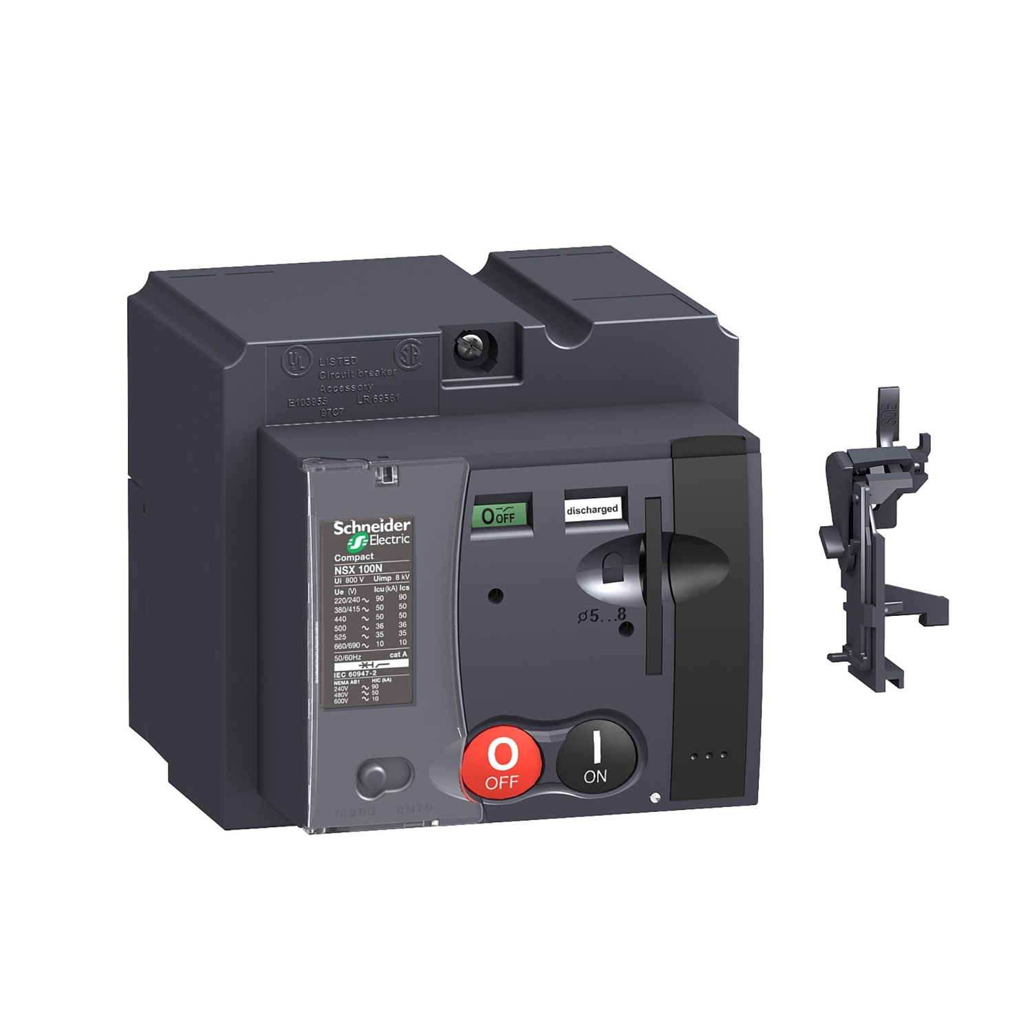 

Мотор-редуктор Schneider Electric T100/160 220/240В AC NSX100/160 LV429434
