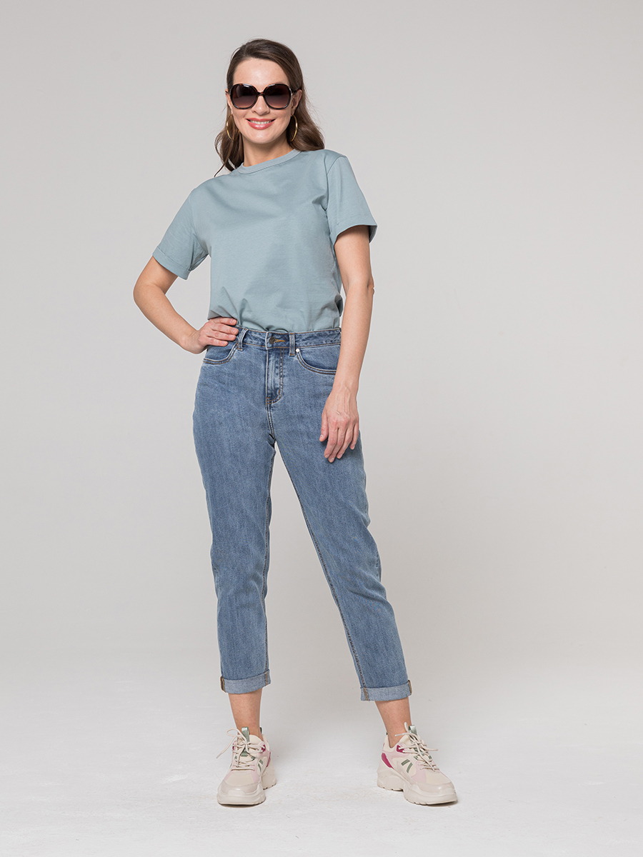 

Джинсы женские Velocity LMV045-2 синие 46 RU, LMV045-2