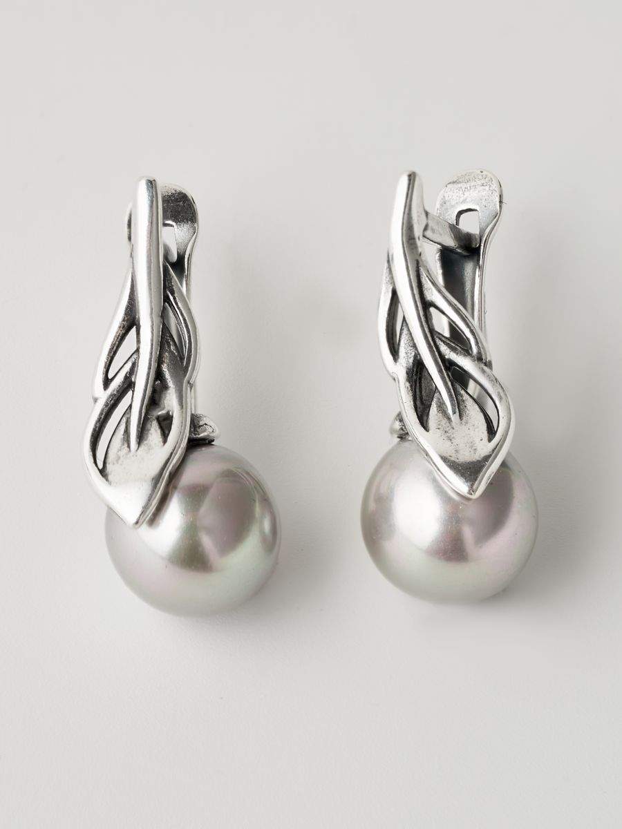 

Серьги из латуни SHINE & BEAUTY 34614790Кс, жемчуг искусственный, 34614790Кс