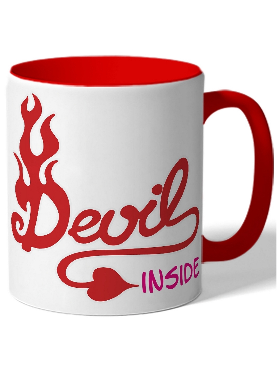 фото Кружка drabs devil inside, дьявол внутри