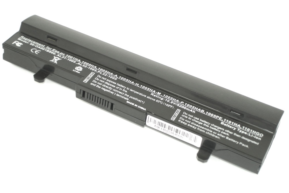 

Аккумулятор для ноутбука Asus Eee PC 1001 1005 5200mAh OEM Black