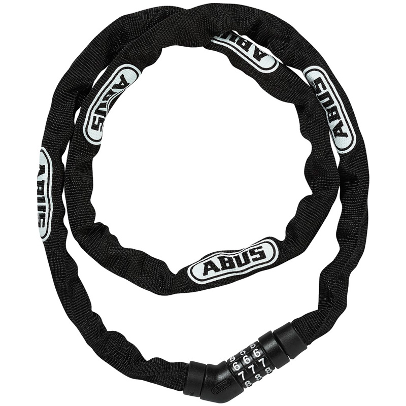 

Велозамок цепной с кодом 110см Abus 4804C/110 - Черный