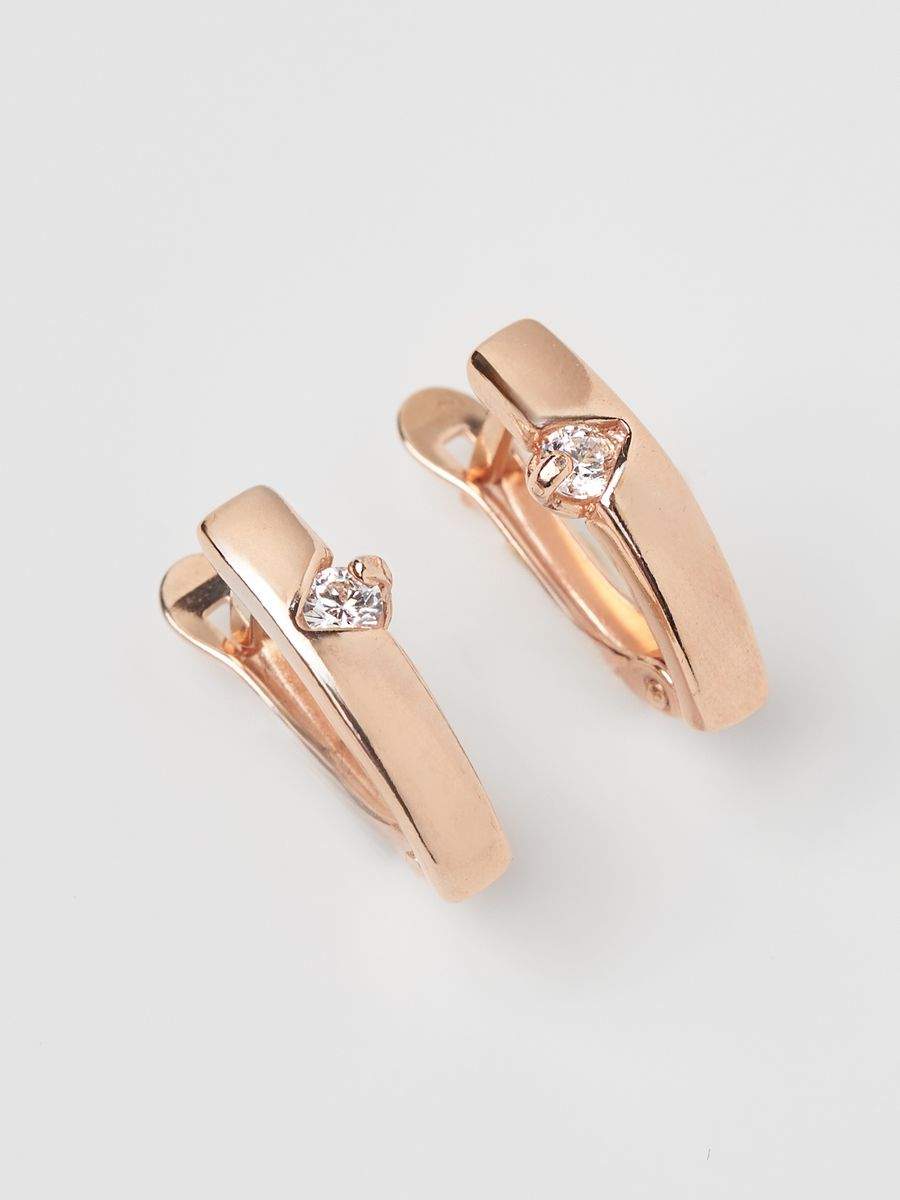 

Серьги из латуни SHINE & BEAUTY 3486433ф, фианит, 3486433ф
