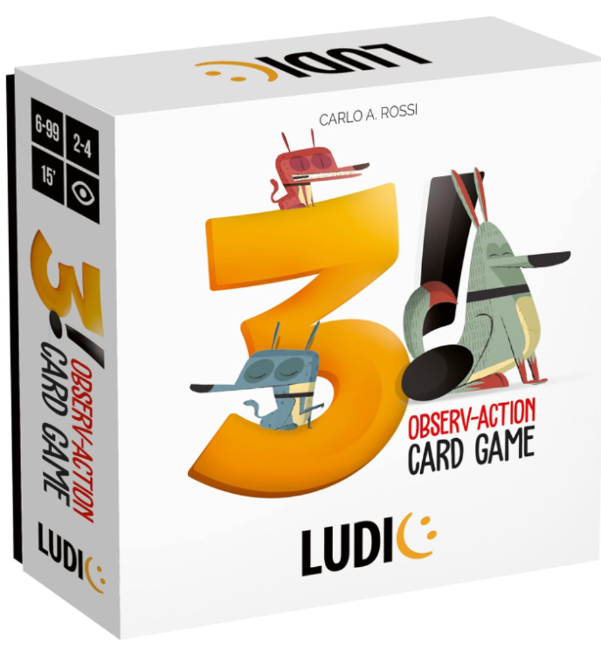 Карточная настольная игра LUDIC Три!, MU55478