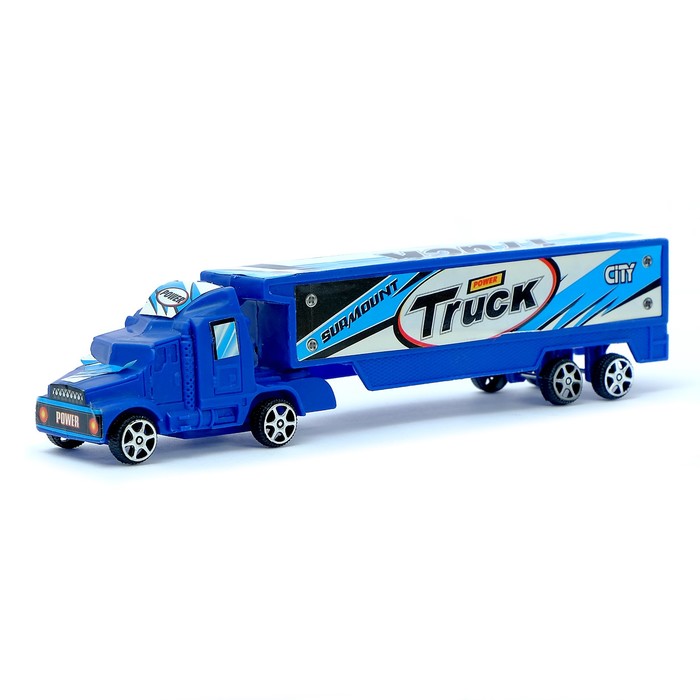 Грузовик инерционный «Фура», цвета МИКС грузовик инерционный военная полиция микс