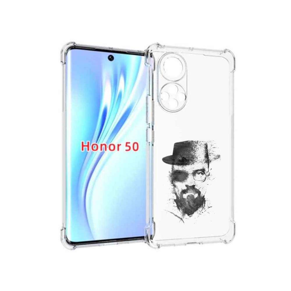 

Чехол бампер MyPads загадочный человек для Honor 50., Прозрачный, Tocco