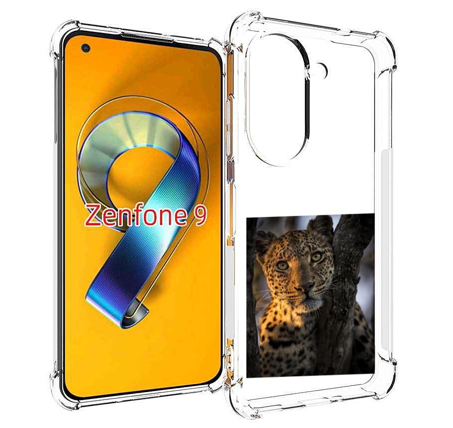 Чехол MyPads Леопард для Asus Zenfone 9 (AI2202)
