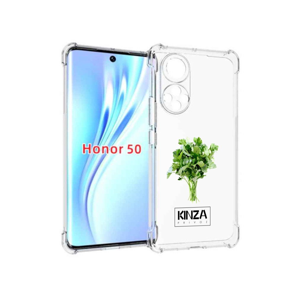 

Чехол бампер MyPads Бренд Кинза для Honor 50., Прозрачный, Tocco