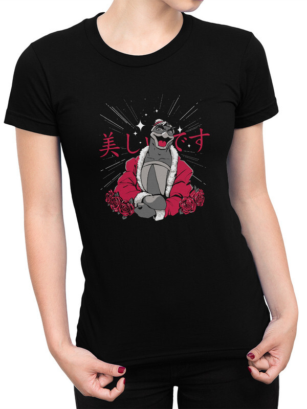 

Футболка женская Dream Shirts Utsukushi черная 2XL, Utsukushi