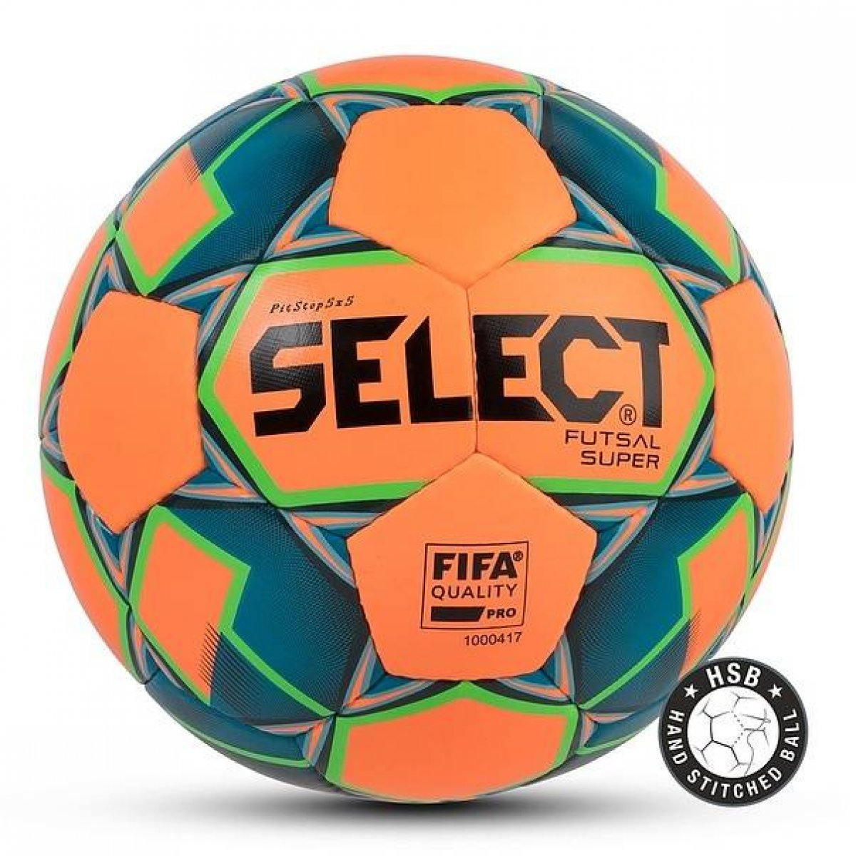 фото Мяч футзальный select futsal super fifa(62-64 / оранжевый-синий-зеленый/62)