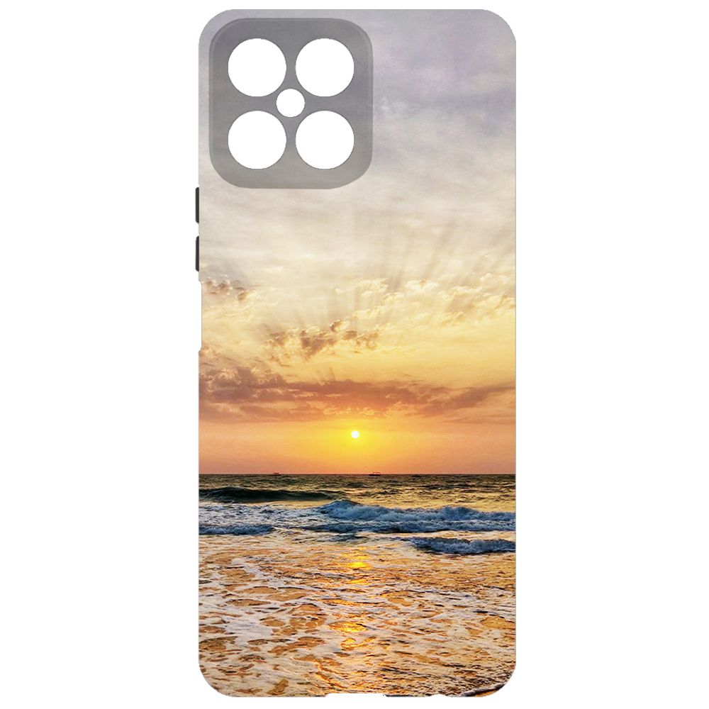 

Чехол-накладка Krutoff Soft Case Индия, Пляжи Гоа для Honor X30i черный