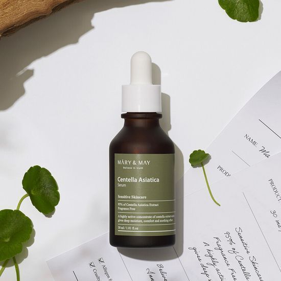 Сыворотка с экстрактом центеллы азиатской Mary&May Centella Asiatica Serum 30 мл