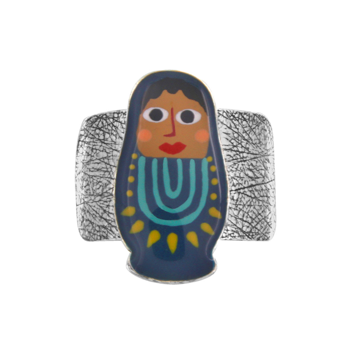 

Кольцо из бижутерного сплава TARATATA TT-W24-03410-10M, смола, TT-W24-03410-10M