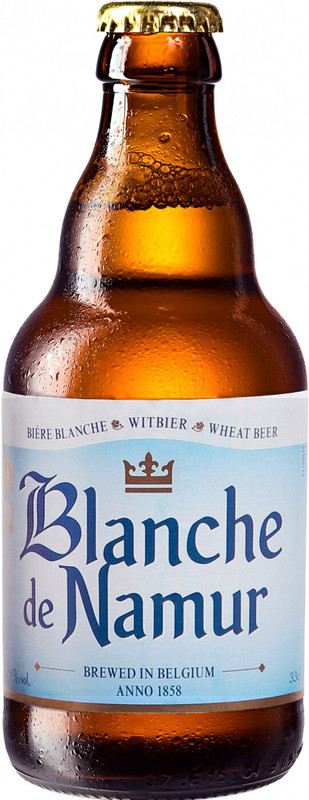 

Пиво Бланш де Намур/Blanche de Namur 0,33л, Светлое