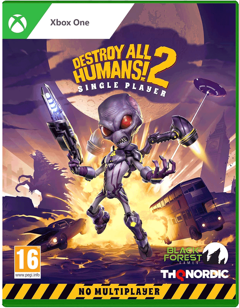 Игра Destroy All Humans! 2 (Xbox One, русские субтитры)