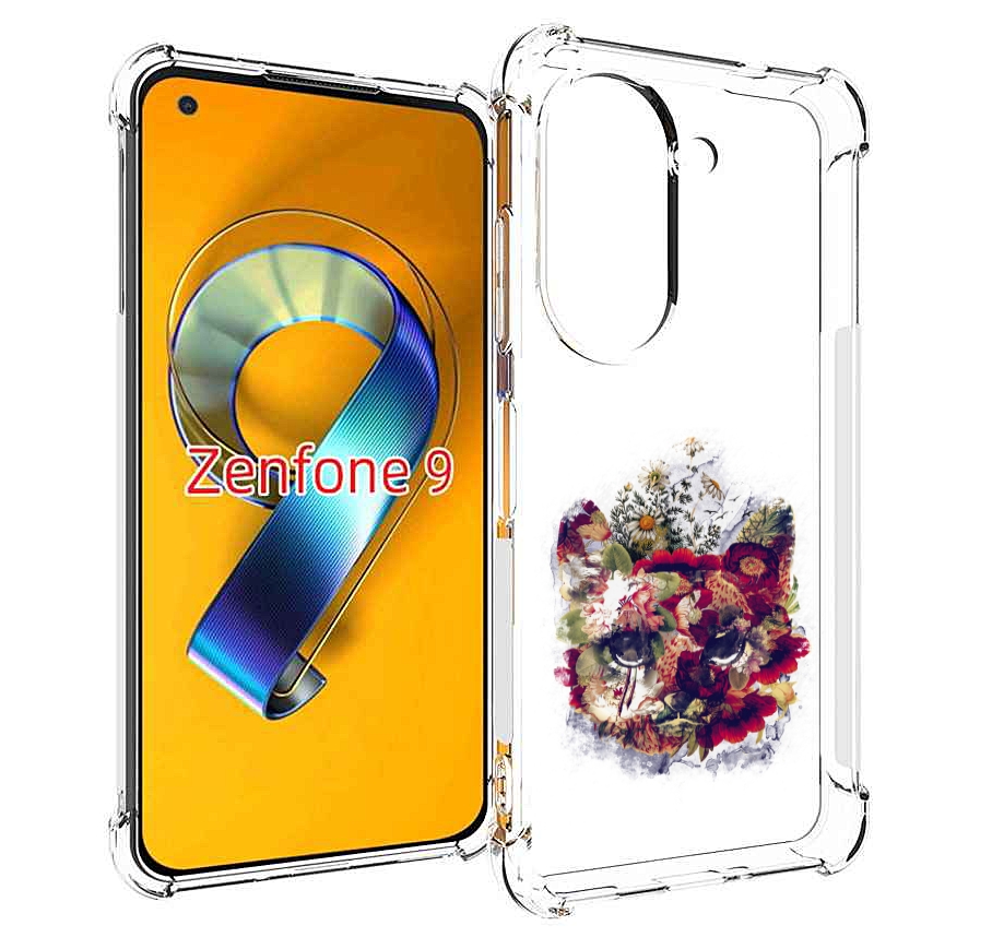 

Чехол MyPads Лиса в цветах-2 для Asus Zenfone 9 (AI2202), Прозрачный, Tocco