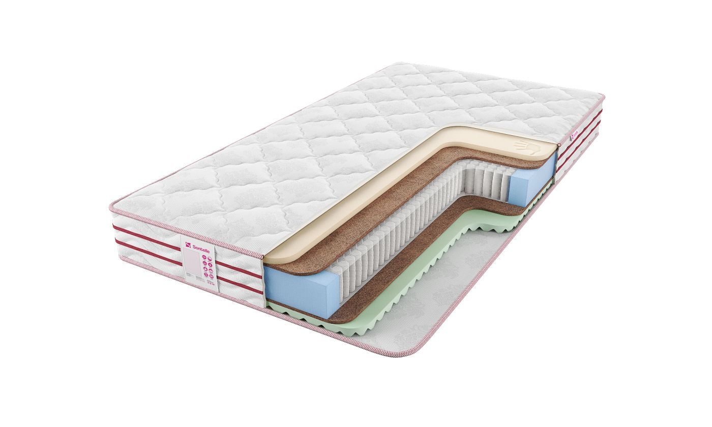 

Матрас Sontelle Imprest MemoFlex Cocos 110x200, Белый, Imprest MemoFlex Cocos