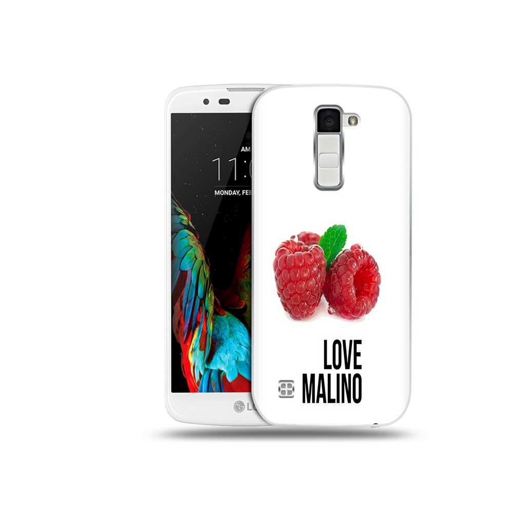 

Чехол MyPads Tocco для LG K10 Бренд лове малино (PT30014.80.36), Прозрачный, Tocco