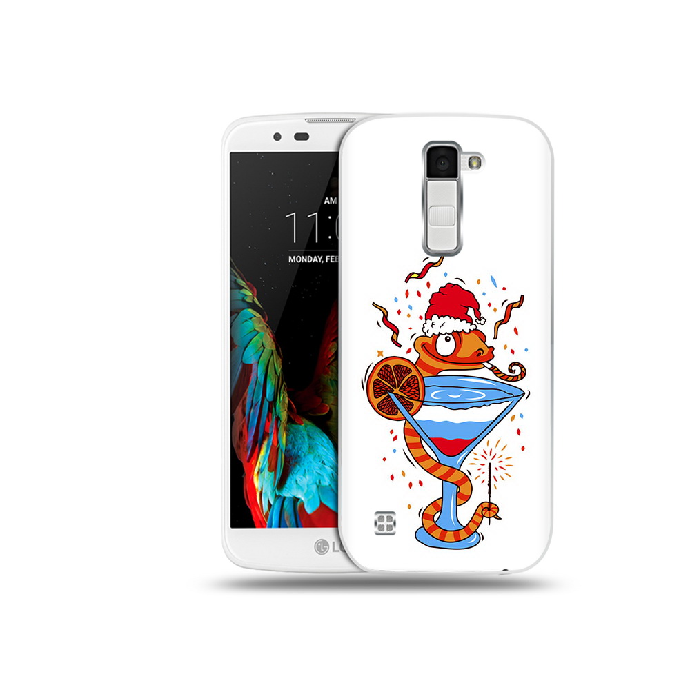 

Чехол MyPads Tocco для LG K10 змейка (PT30014.80.364), Прозрачный, Tocco