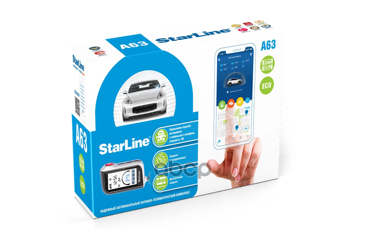 STARLINE Сигнализация StarLine А63 ECO 4001749