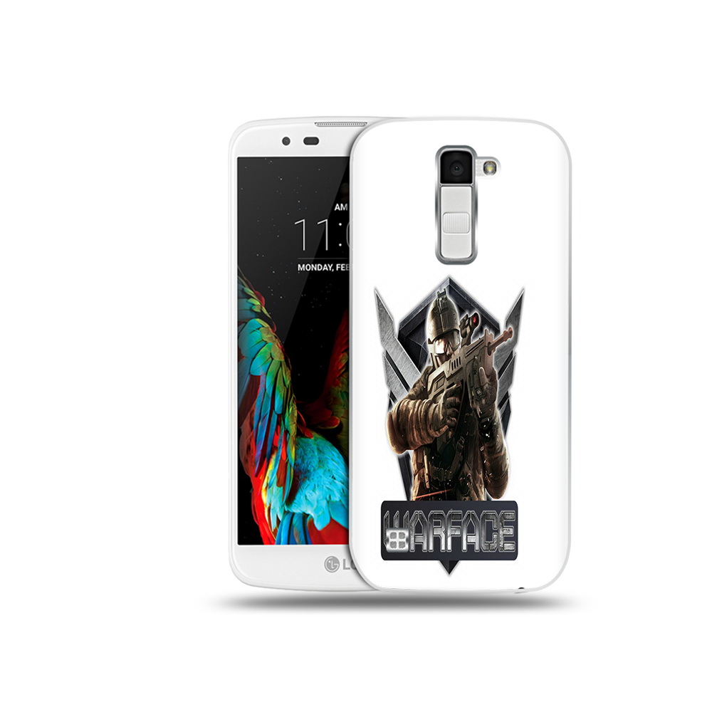 

Чехол MyPads Tocco для LG K10 игра про войну (PT30014.80.374), Прозрачный, Tocco