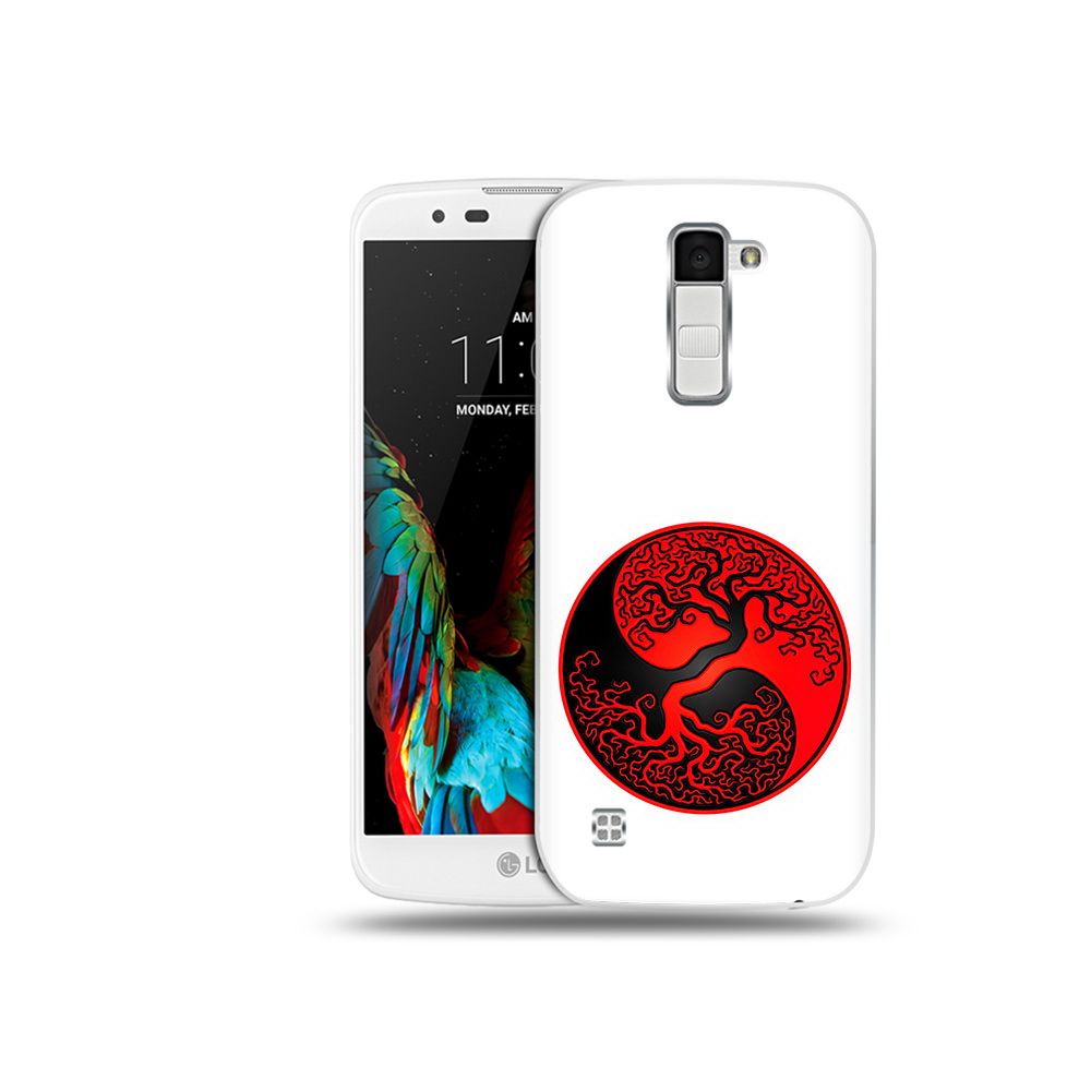 

Чехол MyPads Tocco для LG K10 инь янь дерево (PT30014.80.379), Прозрачный, Tocco