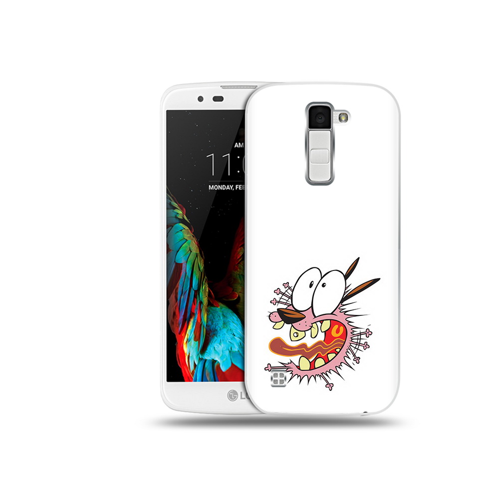 

Чехол MyPads Tocco для LG K10 испуганный бобик (PT30014.80.381), Прозрачный, Tocco