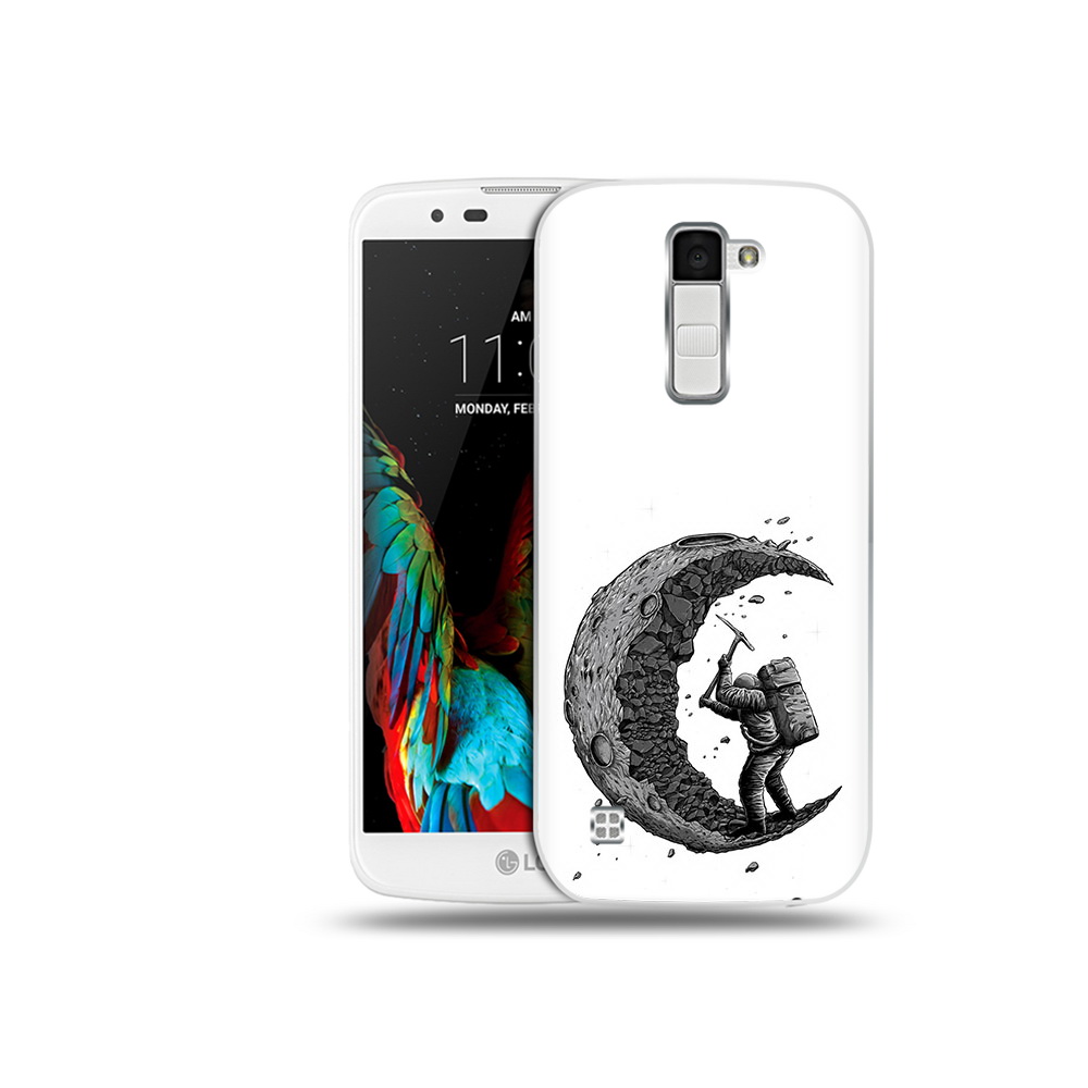 

Чехол MyPads Tocco для LG K10 камненная луна (PT30014.80.384), Прозрачный, Tocco