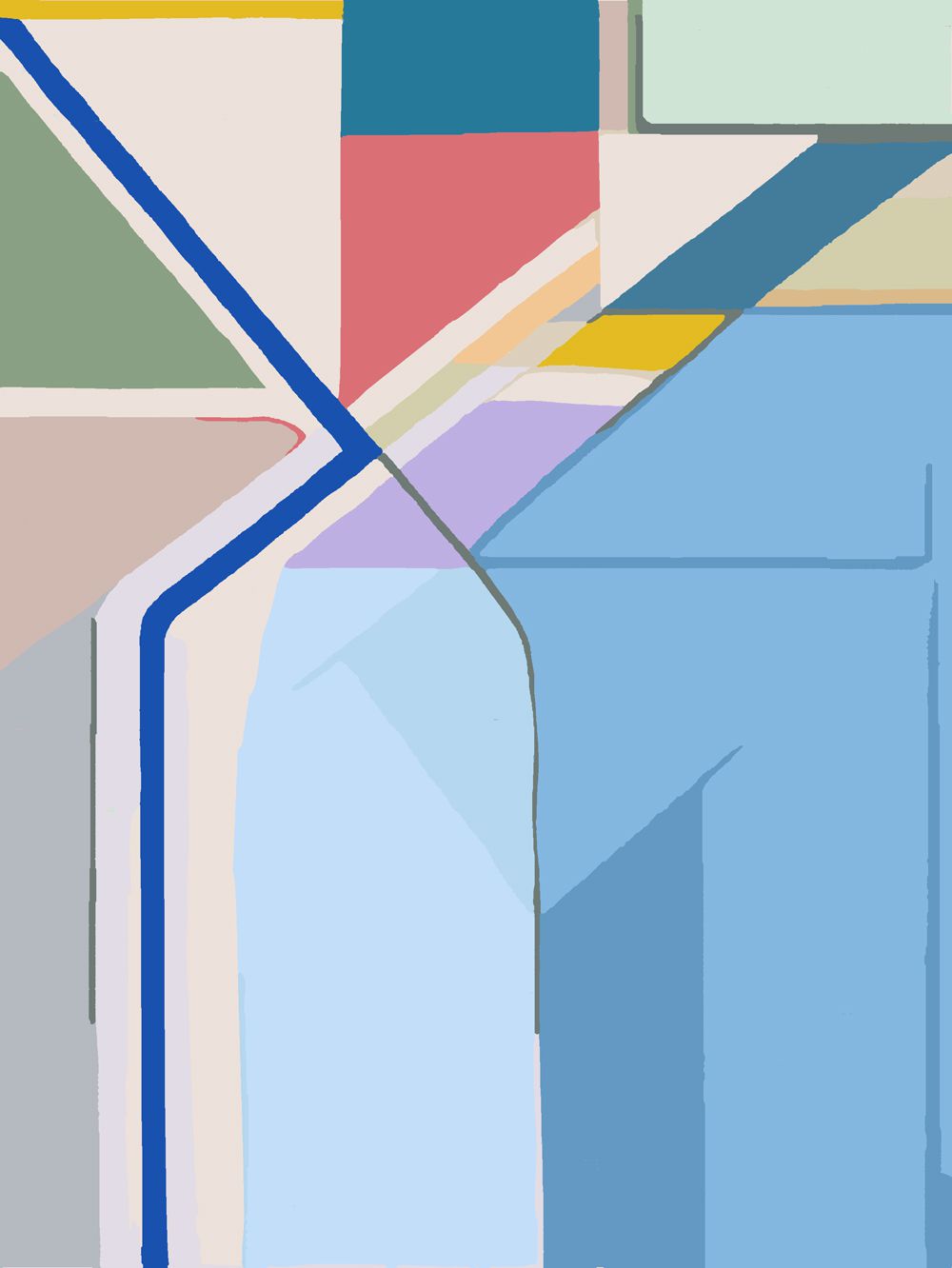 

Картина по номерам Красиво Красим Richard Diebenkorn - Ocean park, 70 х 100 см, Richard Diebenkorn - Ocean park