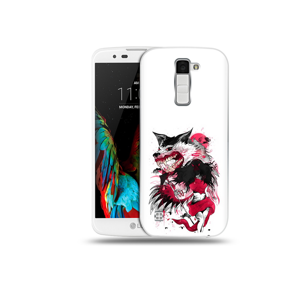 

Чехол MyPads Tocco для LG K10 красная шапочка (PT30014.80.410), Прозрачный, Tocco