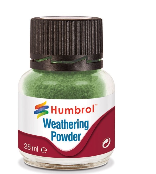 Пигмент Humbrol Weathering Powder Chrome Oxide Green - 28ml AV0005