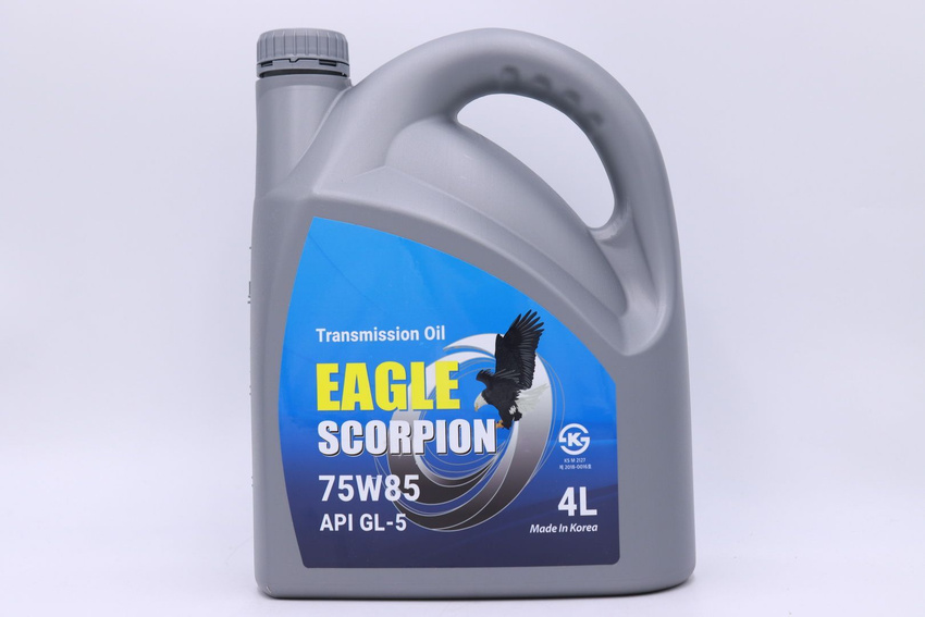 Масло трансмиссионное EAGLE SCORPION Gear Semi-Syn Oil 75W85 API GL-5 4L