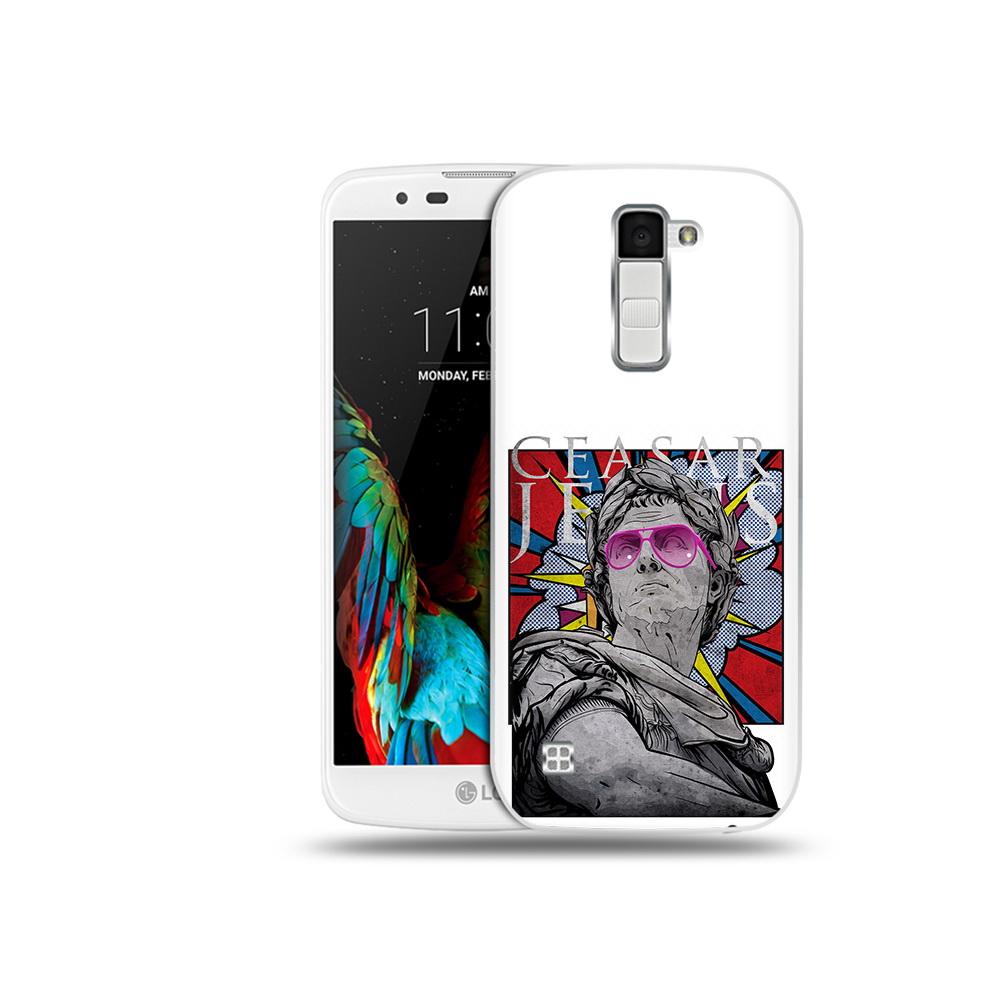 

Чехол MyPads Tocco для LG K10 крутая статуя свободы (PT30014.80.423), Прозрачный, Tocco