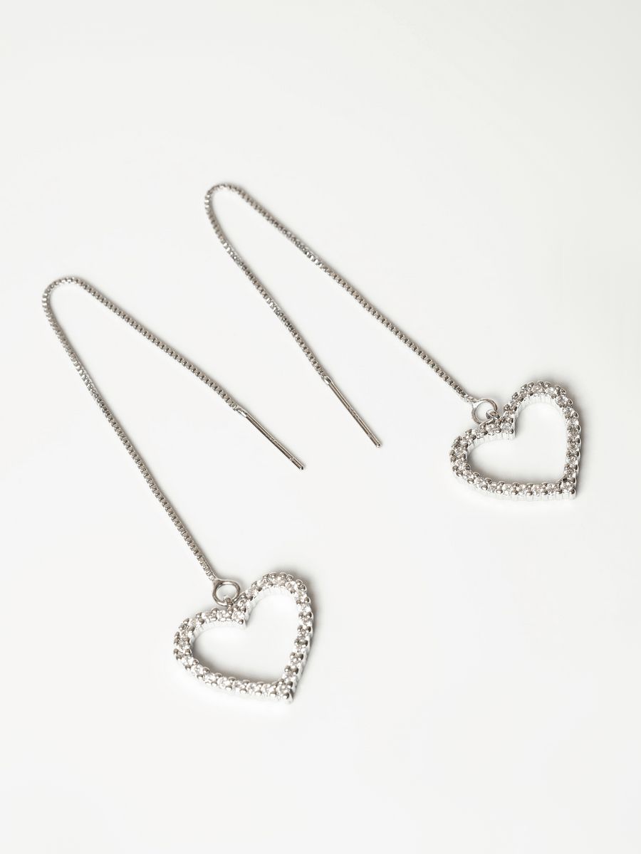 

Серьги продевки из латуни SHINE & BEAUTY 75917-9, кристалл, 75917-9