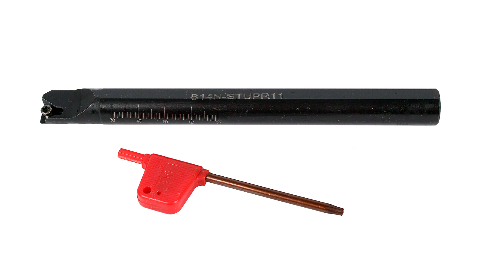 Резец токарный расточной для сквозных и глухих отверстий S14N-STUPR11 токарный расточной резец для глухих отверстий станкоинструмент и оснастка