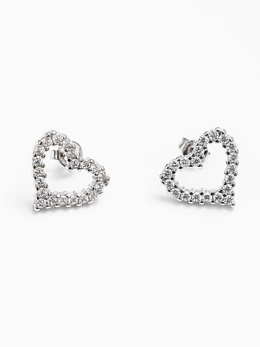 

Серьги пусеты из латуни SHINE & BEAUTY 75990-89, кристалл, 75990-89