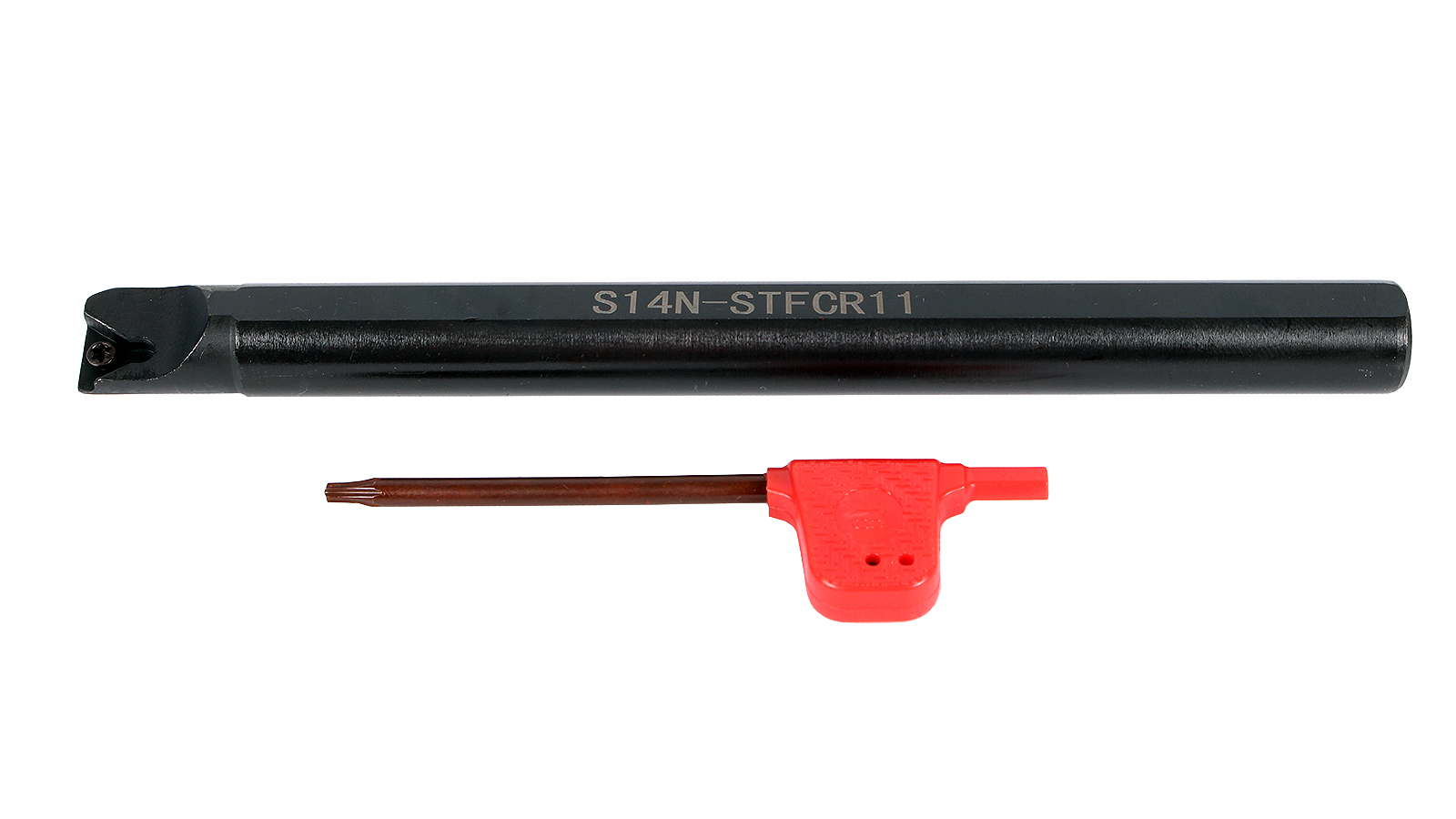 Резец токарный расточной для сквозных и глухих отверстий S14N-STFCR11 резец расточной для глухих отверстий 25х20х160 вк8