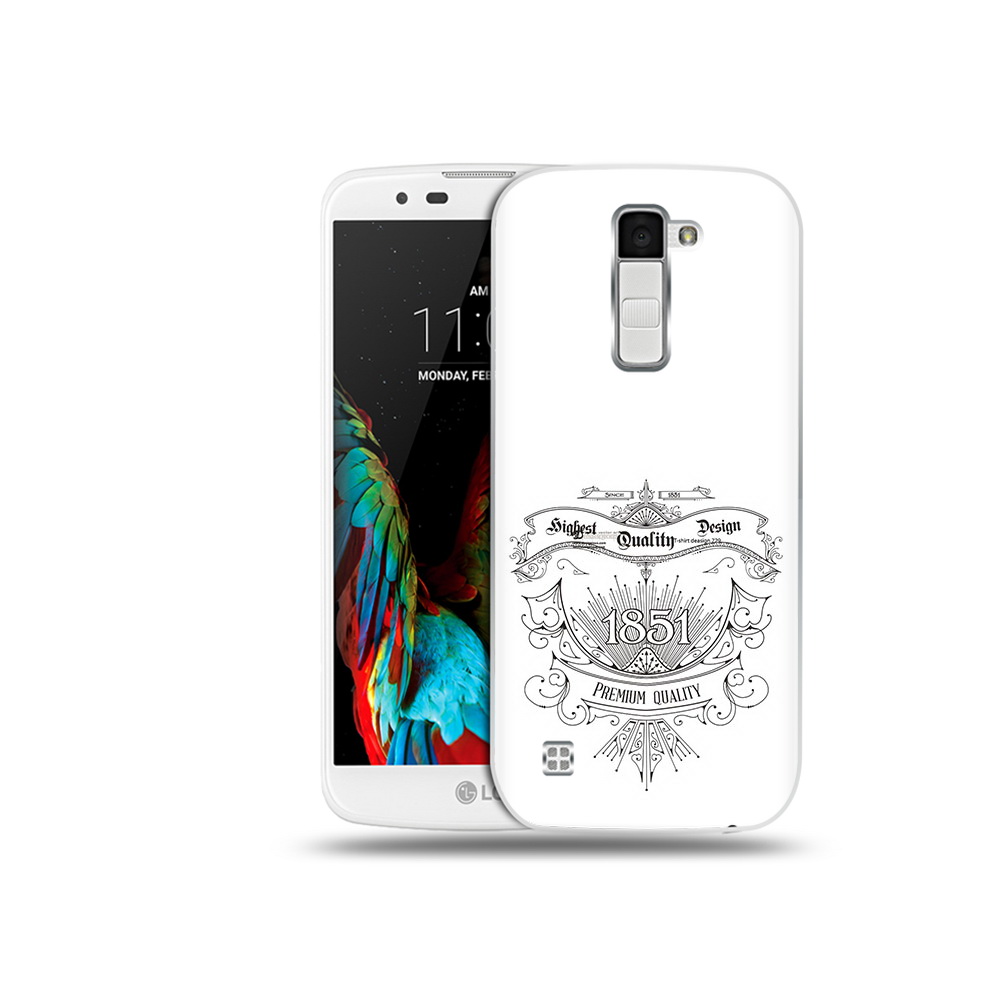 

Чехол MyPads Tocco для LG K10 логотип 1851 год (PT30014.80.444), Прозрачный, Tocco