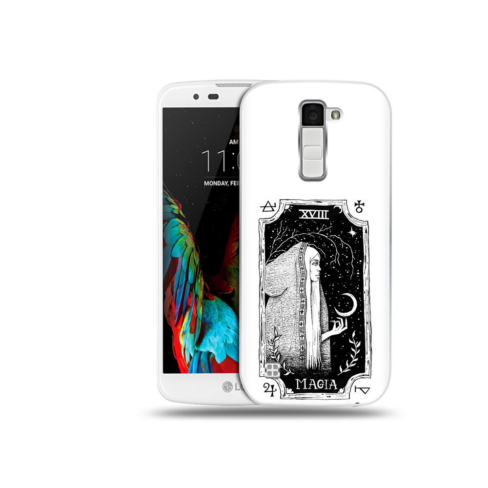 

Чехол MyPads Tocco для LG K10 лунная магия (PT30014.80.447), Прозрачный, Tocco
