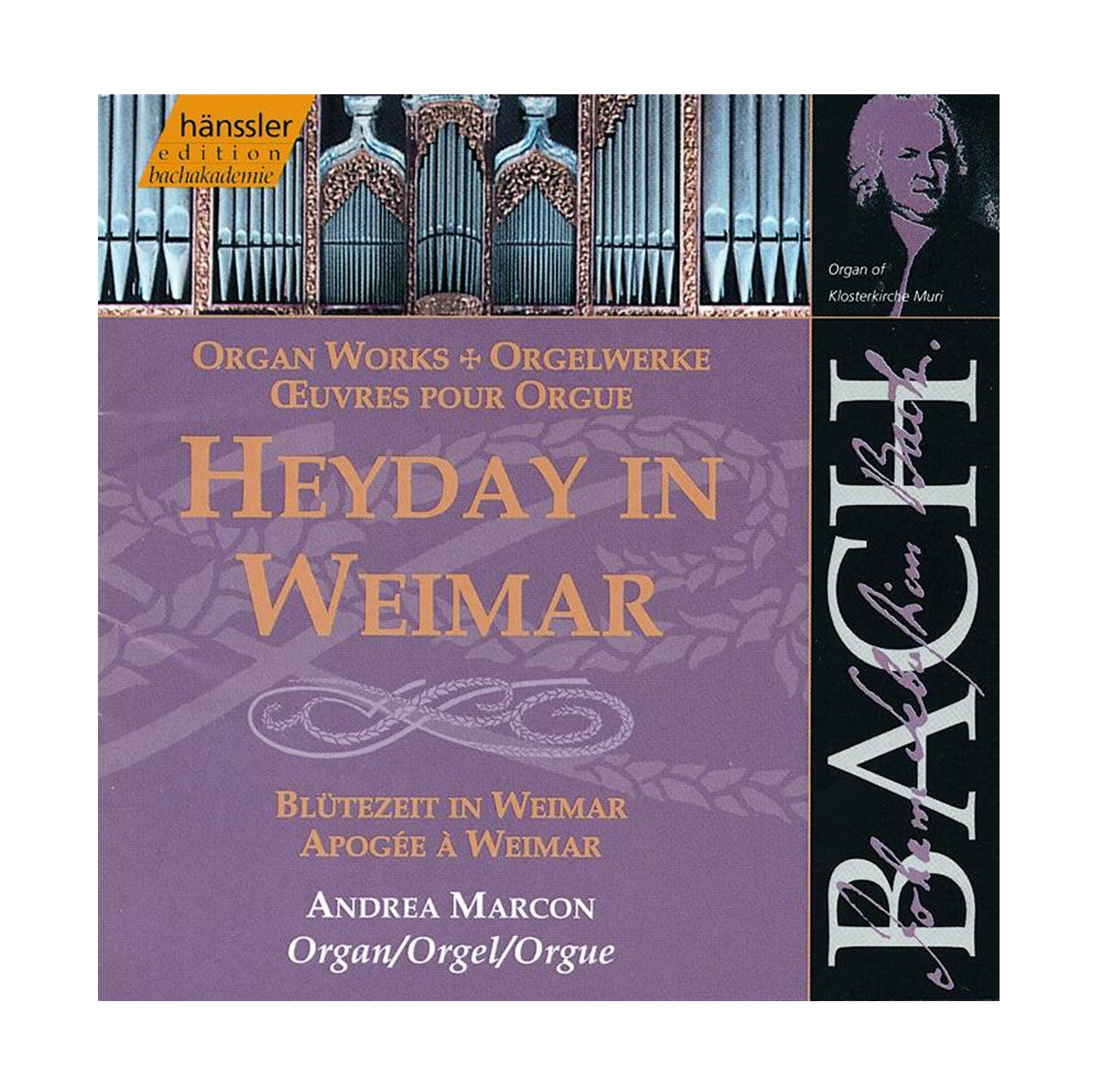 BACH, J.S.: Heyday in Weimar