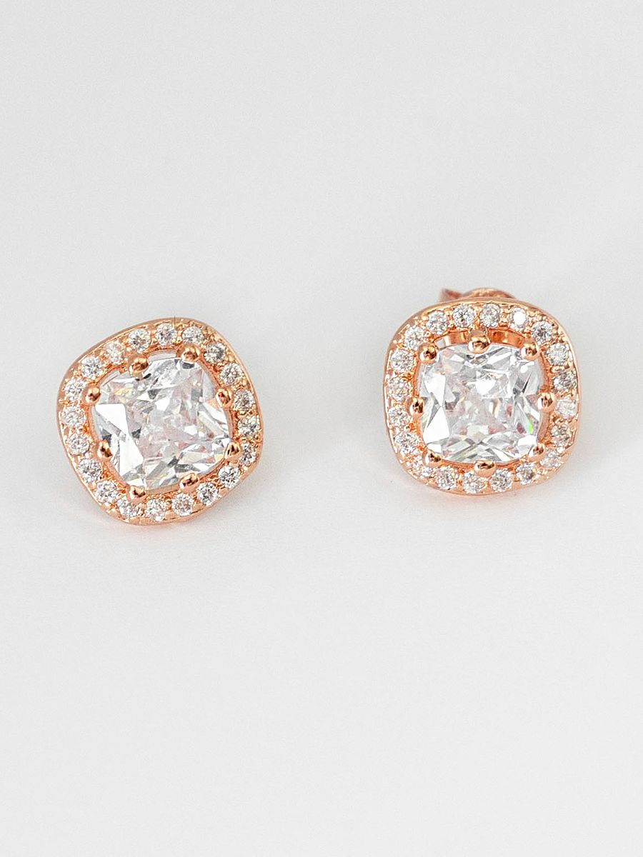 

Серьги пусеты из латуни SHINE & BEAUTY 76803-1Z, кристалл, 76803-1Z