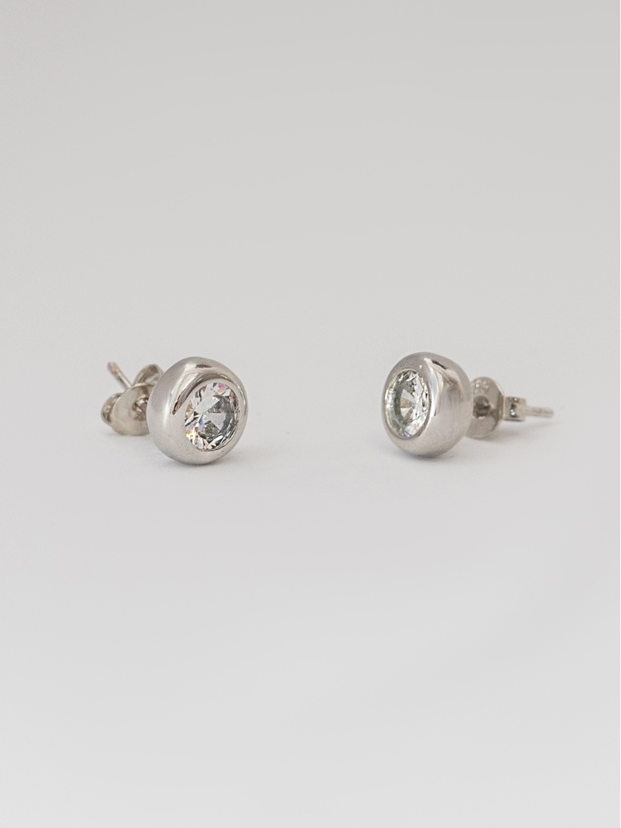 

Серьги пусеты из латуни SHINE & BEAUTY 76805-1, кристалл, 76805-1