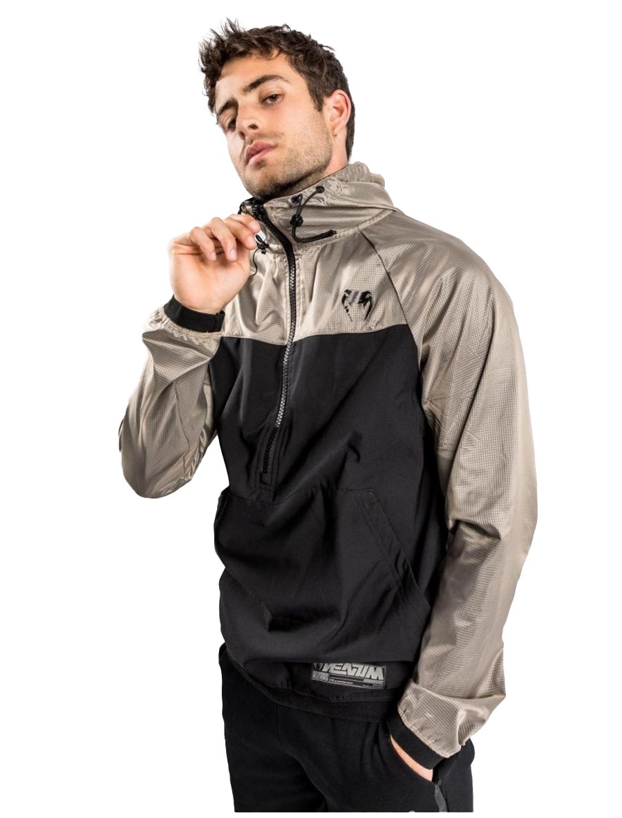 

Толстовка мужская Venum Laser XT Black/Sand черная S, Черный, Laser XT Black/Sand