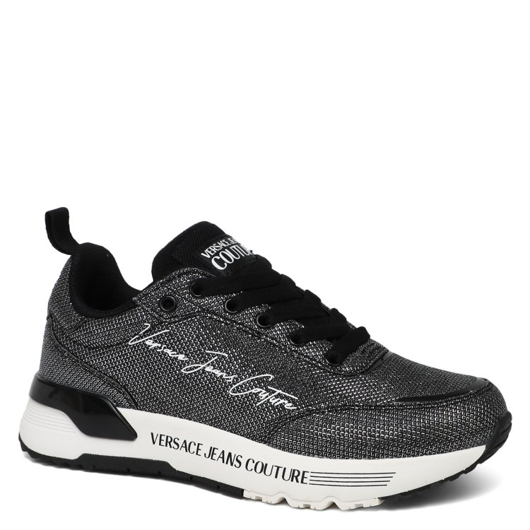 

Кроссовки женские Versace Jeans Couture 75VA3SA3 черные 35 EU, Черный, 75VA3SA3