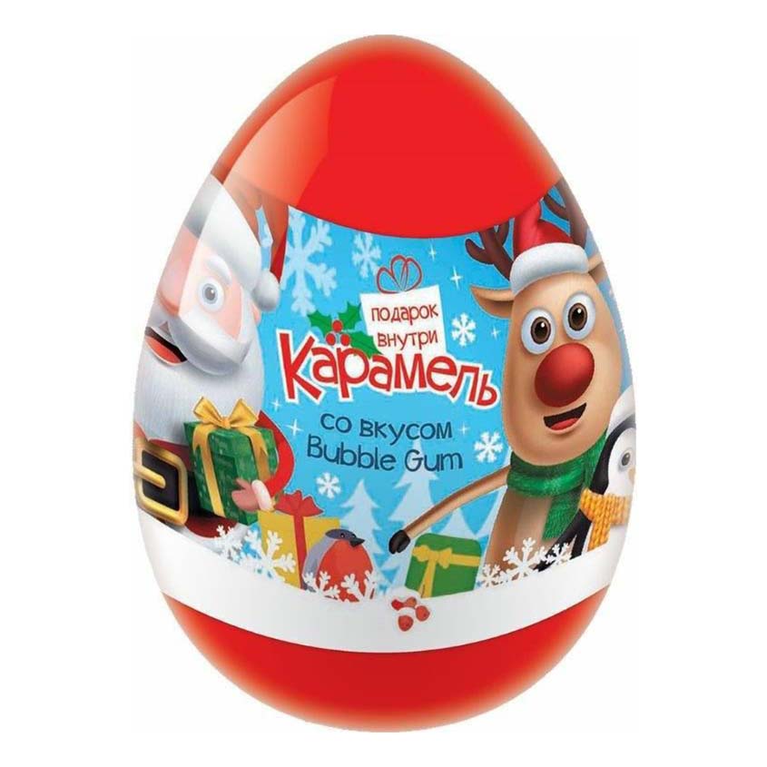 Карамель Конфитрейд Новый год с игрушкой 15 г