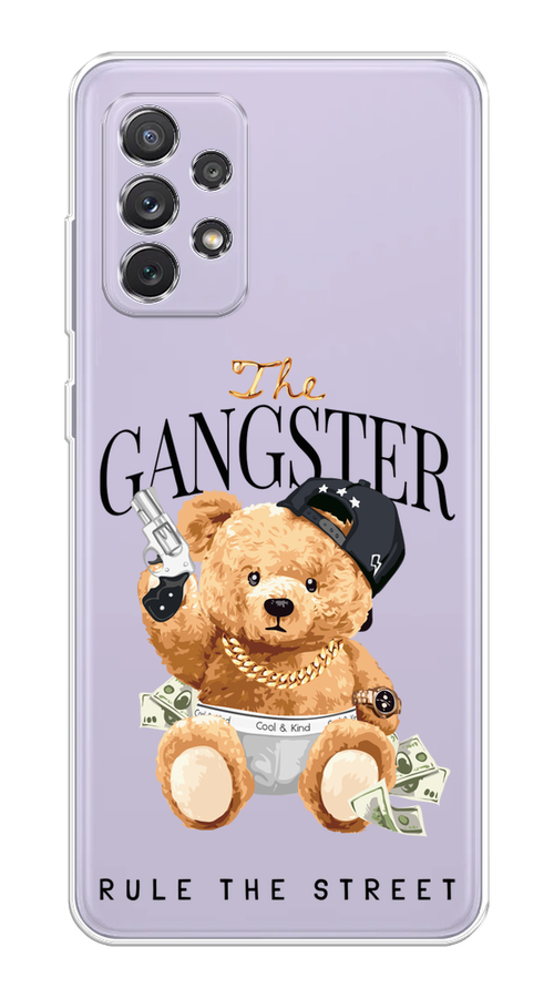 

Чехол на Samsung Galaxy A73 "The Gangster", Бежевый;серый;черный, 2104650-6