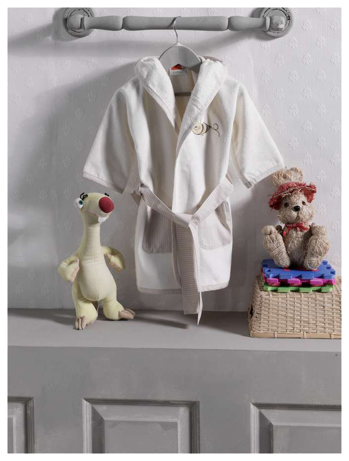 фото Халат махровый kidboo honey bear linen, р. 74