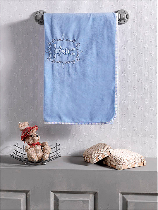 Плед флисовый Kidboo Rabbito blue, 80x120 см плед kidboo teddy boo флис